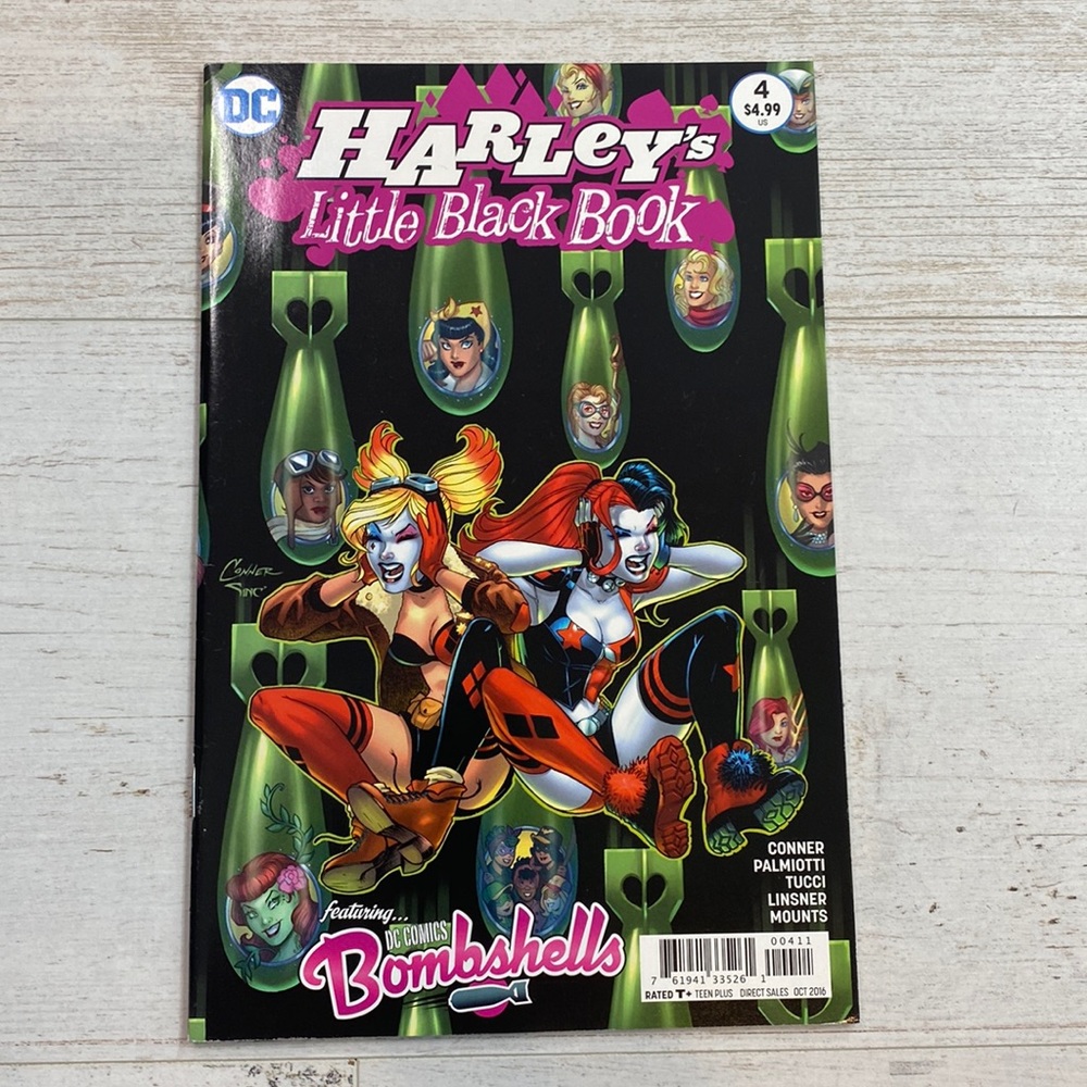 Harley’s Little Black Book 4 DC Comic Book